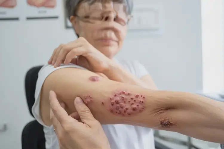 小學(xué)生肚子上偶爾長濕疹不管它會自己自愈嗎(圖3)