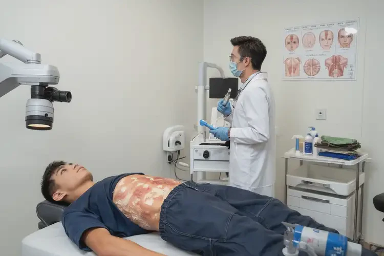 青年人肚子經(jīng)常起濕疹能夠徹底治愈嗎(圖3)