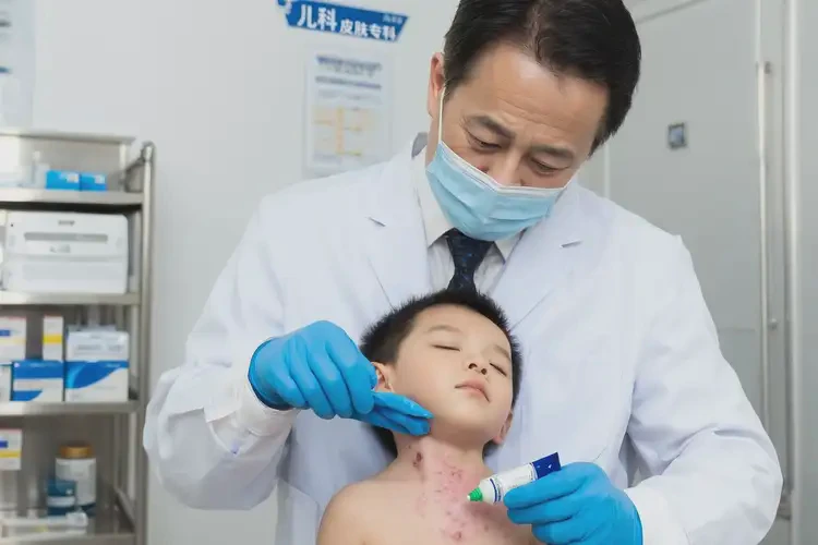 小孩脖子上起濕疹能徹底自愈嗎(圖3)