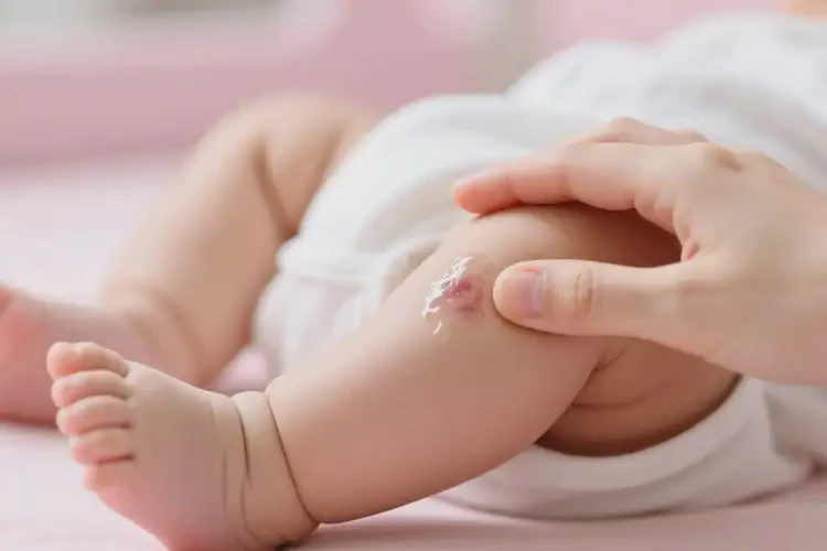 嬰兒小腿容易長濕疹能夠徹底治愈嗎(圖2)