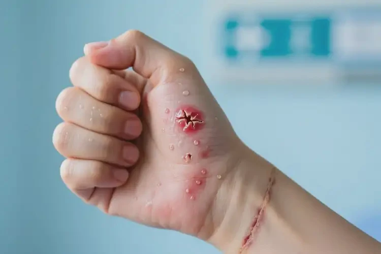 青少年手上出濕疹可以徹底自愈嗎(圖1)