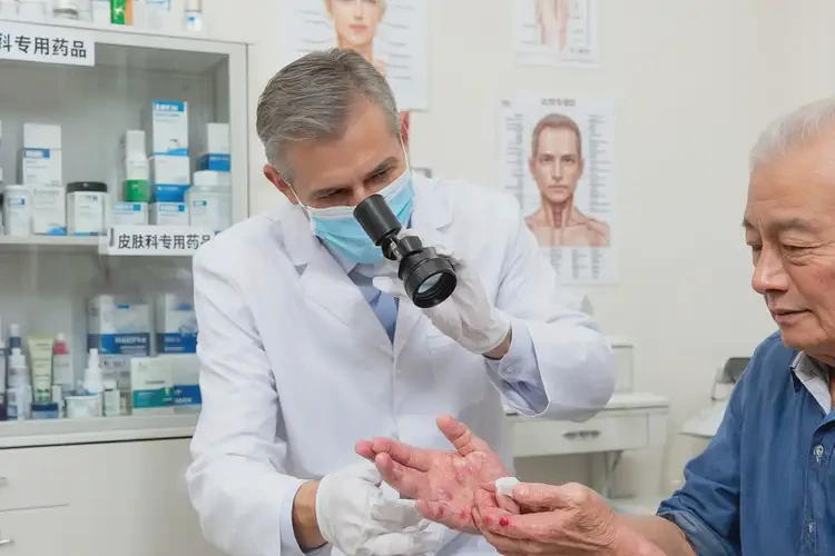 老年人手上偶爾起濕疹不管它會自己痊愈嗎(圖1)