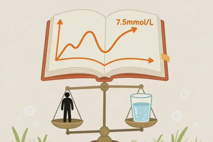 男人中餐血糖7點5是糖尿病嗎(圖2)