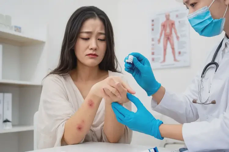 哺乳期媽媽手上偶爾起濕疹不管它會自己好嗎(圖2)