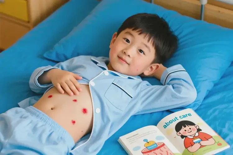 小學(xué)生肚子上偶爾起濕疹不管它會自己痊愈嗎(圖3)