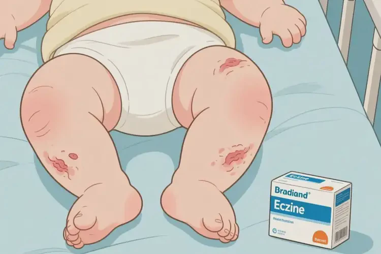 嬰兒四肢出濕疹能夠徹底治愈嗎(圖3)