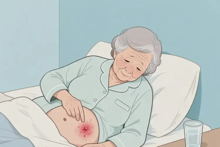 老人肚子上出湿疹可以彻底自愈吗(图2)