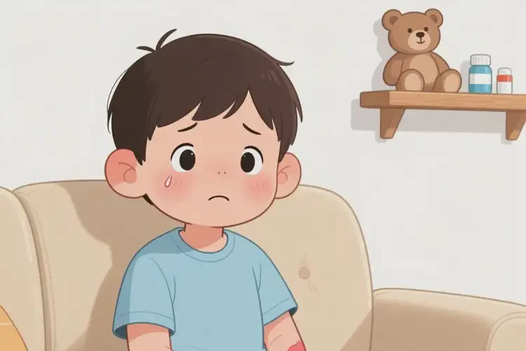 孩子身上起濕疹不管它會自己痊愈嗎(圖4)