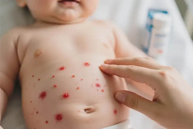 嬰兒肚子有濕疹不管它會自己痊愈嗎(圖4)