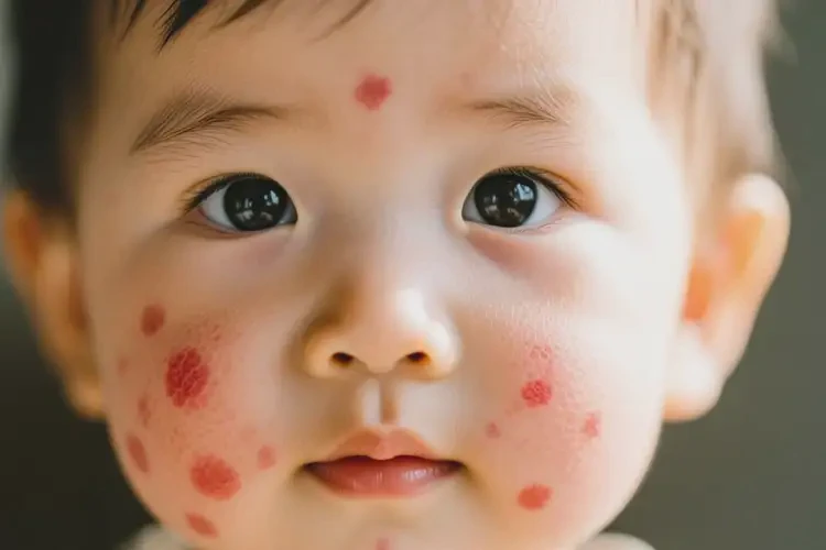 幼兒臉上長濕疹不管它會自己自愈嗎(圖4)