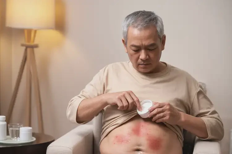 老年人肚子上經(jīng)常長濕疹可不可以徹底自愈(圖3)