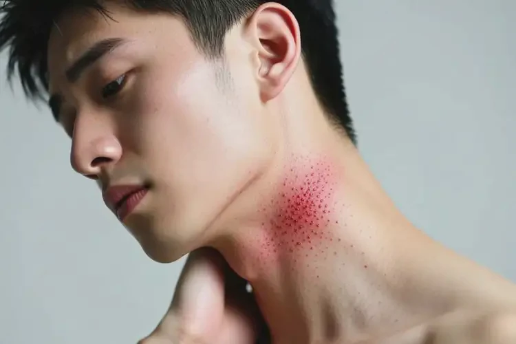 男性脖子上經(jīng)常起濕疹可以徹底自愈嗎(圖4)