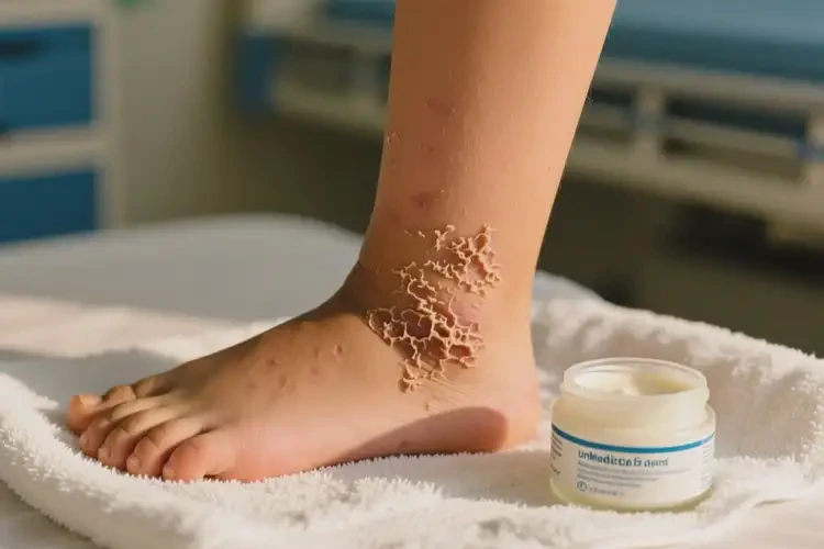 孩子四肢起湿疹不管它会自己自愈吗(图3)