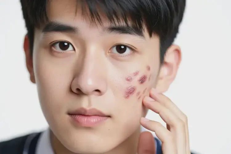 大學(xué)生身上有濕疹不管它會自己好嗎(圖2)