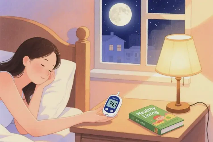 女性睡前血糖14(图1)