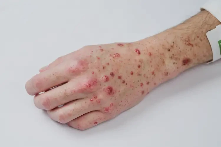 女人手上經(jīng)常長濕疹不管它會(huì)自己自愈嗎(圖2)