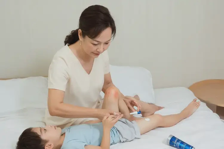 孩子大腿上偶爾起濕疹不管它會自己自愈嗎(圖3)