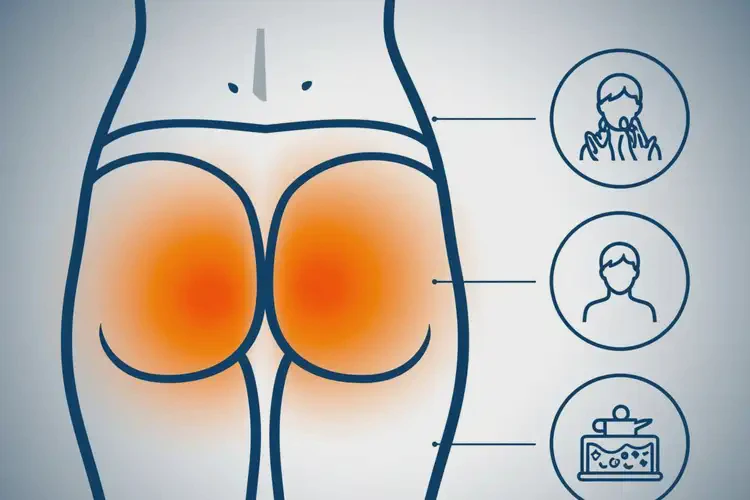 女人屁股上經(jīng)常起濕疹不管它會自己好嗎(圖1)