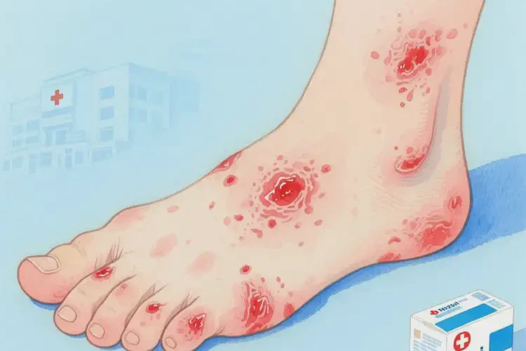 青少年腳上經(jīng)常起濕疹能徹底自愈嗎(圖4)