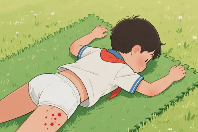 小學(xué)生屁股上長濕疹不管它會自己自愈嗎(圖3)