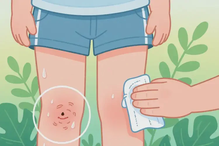 少兒大腿上起濕疹能夠徹底治愈嗎(圖3)