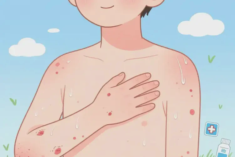 青少年手臂上出濕疹不管它會(huì)自己好嗎(圖4)