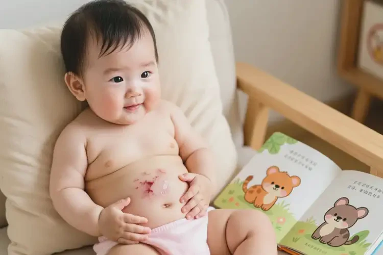 嬰幼兒肚子偶爾長濕疹能夠徹底治愈嗎(圖1)