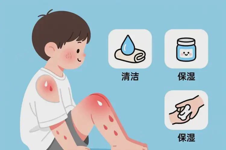 兒童全身有濕疹能夠徹底治愈嗎(圖3)