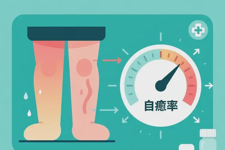 小兒大腿上起濕疹可以徹底自愈嗎(圖1)