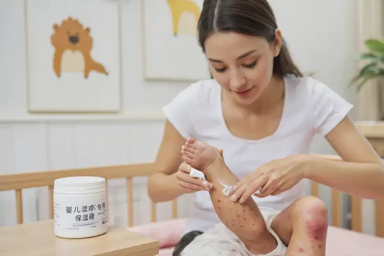 宝宝四肢出现湿疹不管它会自己痊愈吗(图3)
