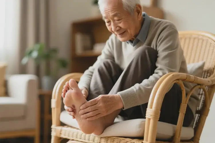 高齡老人腳上長(zhǎng)濕疹不管它會(huì)自己好嗎(圖3)