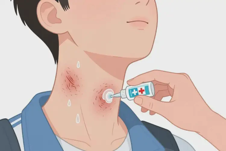 大学生脖子上有湿疹能够彻底治愈吗(图4)