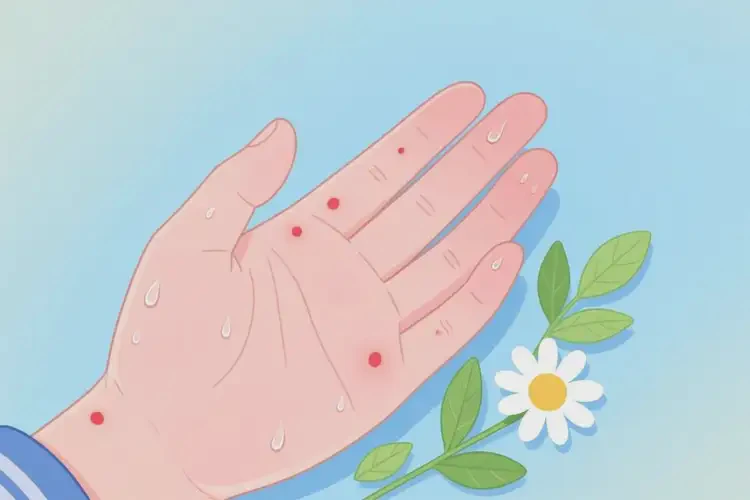 中學(xué)生手上偶爾長濕疹能夠徹底治愈嗎(圖4)