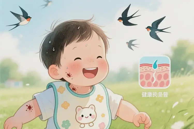 小孩脖子上經(jīng)常起濕疹可不可以徹底自愈(圖1)