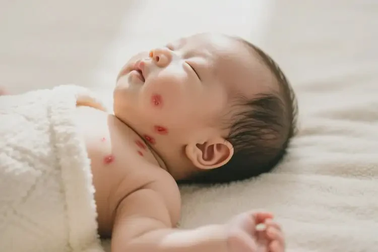 嬰兒脖子上偶爾長(zhǎng)濕疹不管它會(huì)自己好嗎(圖3)