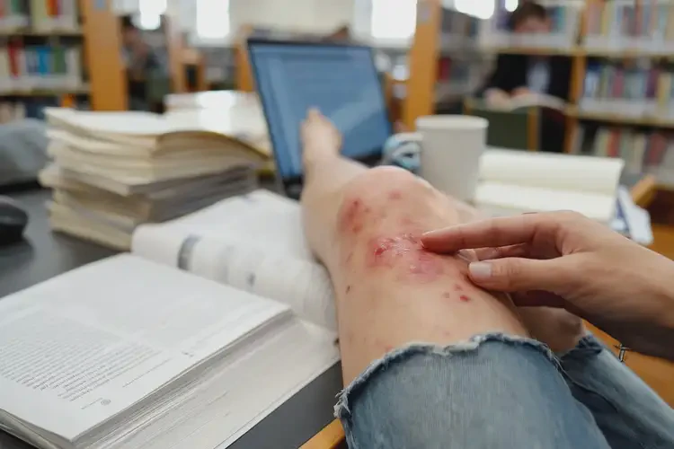 大學生小腿上容易長濕疹可不可以徹底自愈(圖4)