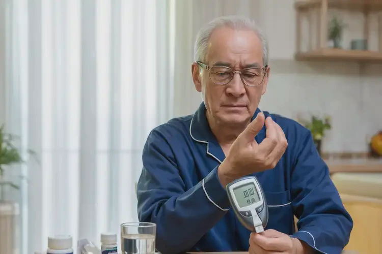 中老年人早餐血糖12(图1)