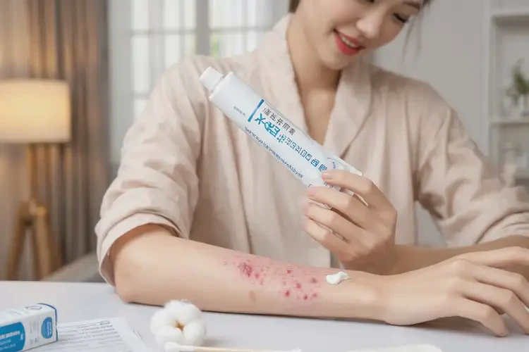 女性全身出現(xiàn)濕疹不管它會(huì)自己痊愈嗎(圖3)