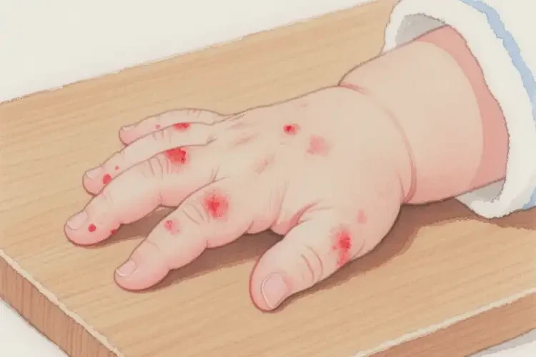 婴儿身上出湿疹不管它会自己好吗(图1)