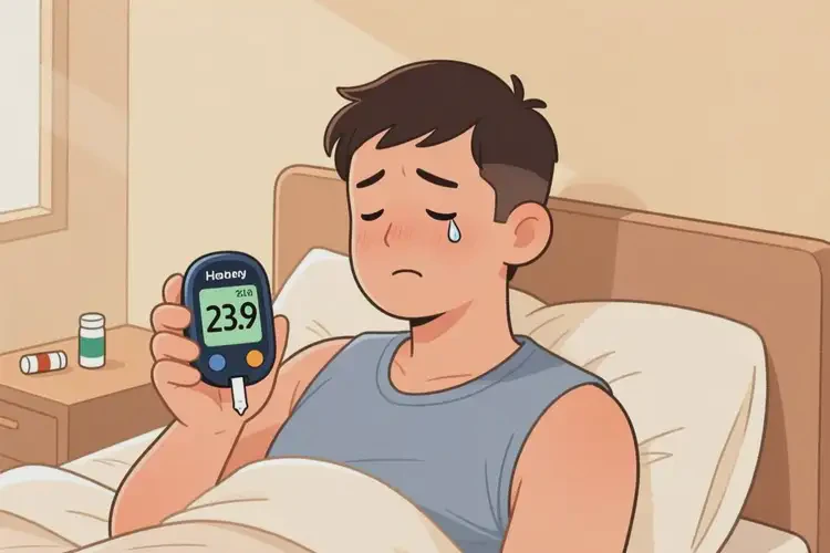 男人早上血糖23(圖1)