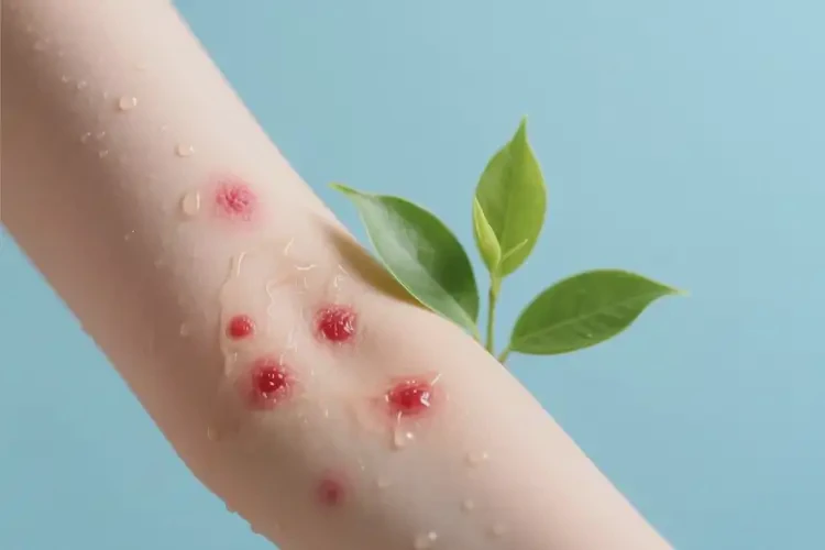 女人手臂起濕疹不管它會自己自愈嗎(圖2)