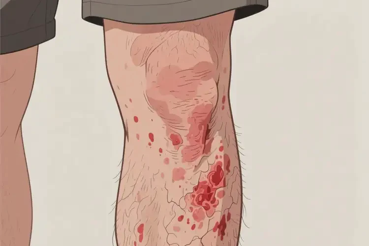 男人小腿上起湿疹能彻底自愈吗(图4)