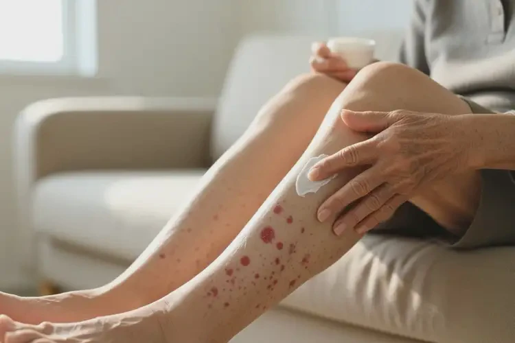 老人小腿上偶尔起湿疹能彻底自愈吗(图4)