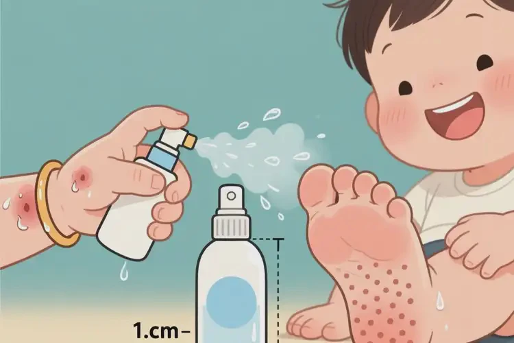 小兒四肢起濕疹能夠徹底治愈嗎(圖1)