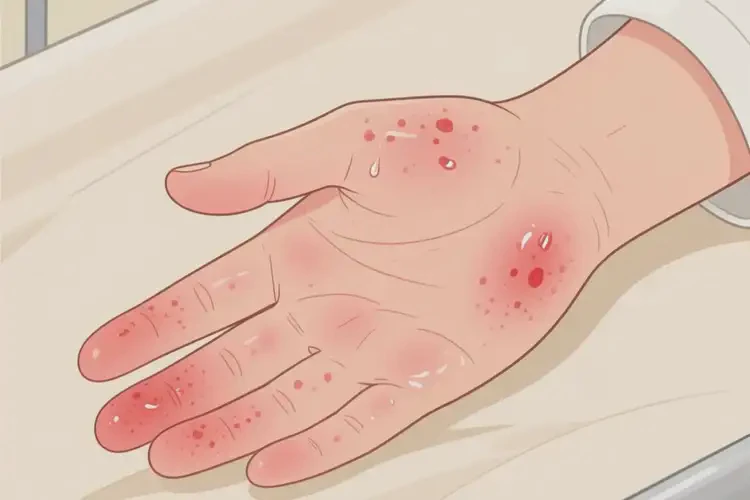 產(chǎn)婦手上起濕疹可不可以徹底自愈(圖4)