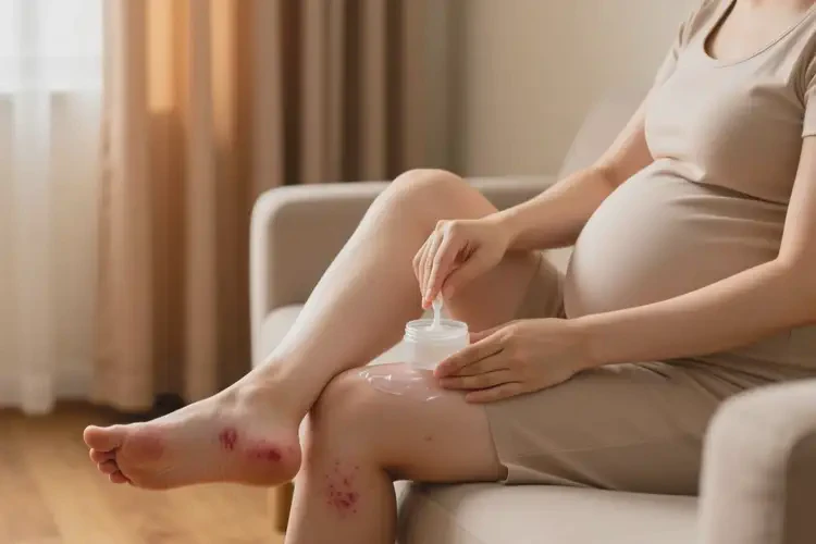 孕婦腳上出濕疹能夠徹底治愈嗎(圖4)