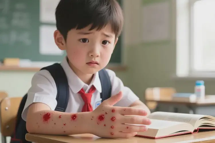 中學生身上出濕疹能不能徹底自愈(圖4)