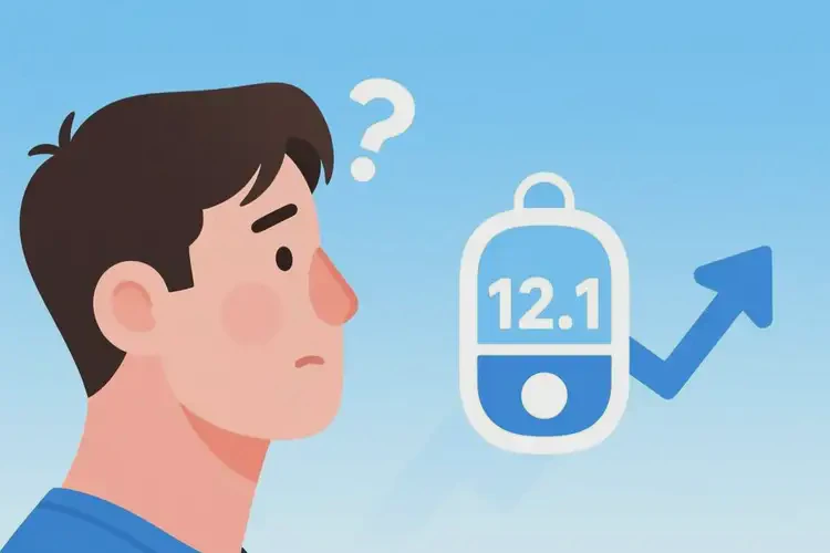 男人下午血糖12點1是糖尿病嗎(圖3)