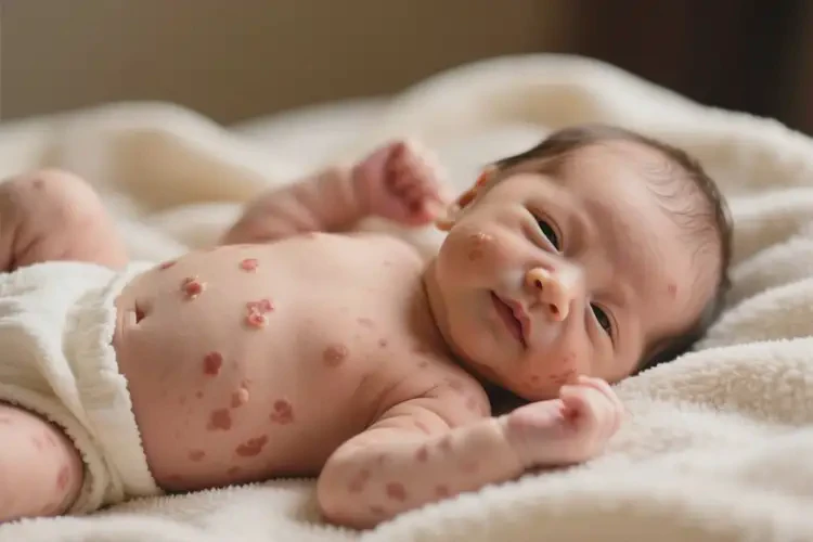 新生兒全身經(jīng)常長(zhǎng)濕疹不管它會(huì)自己自愈嗎(圖3)