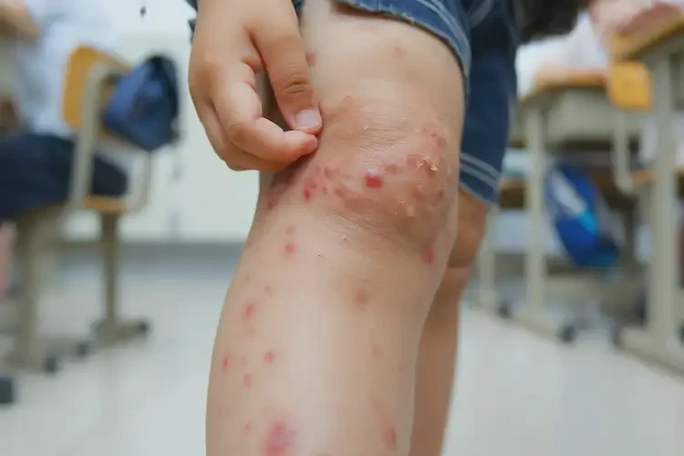 小學(xué)生小腿經(jīng)常起濕疹不管它會(huì)自己自愈嗎(圖4)